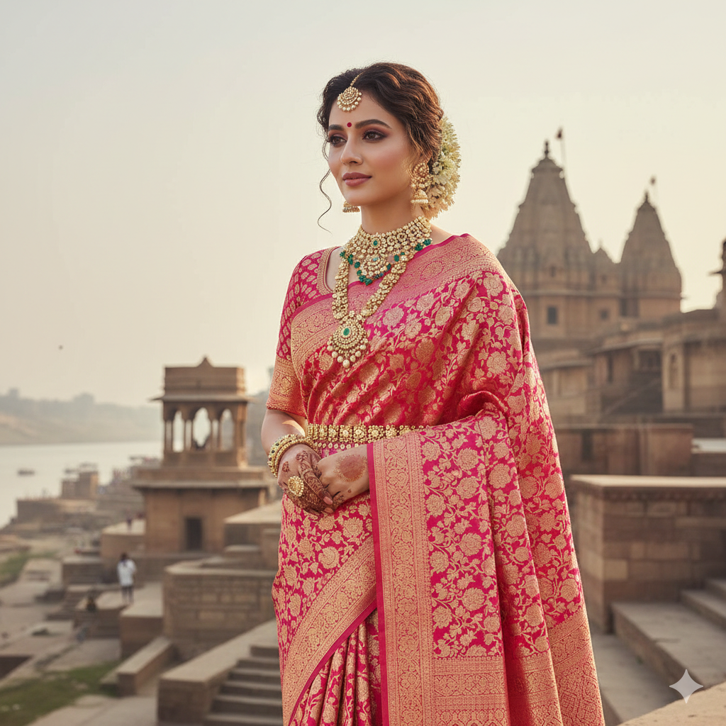 Why Banarasi Sarees Are Still India’s Most Loved Wedding Sarees in 2025 – A Complete Guide
