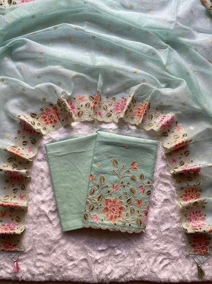 🦋Exclusive Banarasi Unstitched Salwar kameez with Dupatta🦋