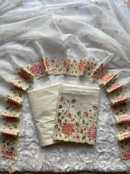 🦋Exclusive Banarasi Unstitched Salwar kameez with Dupatta🦋