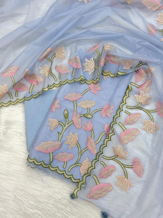 🦋Exclusive Banarasi Unstitched Salwar kameez with Dupatta🦋