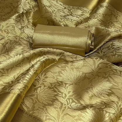 Banarasi brocade silk nita ambani inspire saree