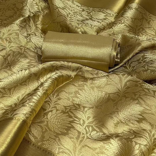 Banarasi brocade silk nita ambani inspire saree